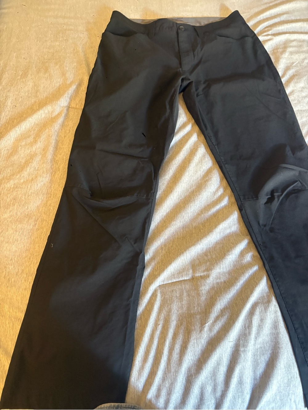 Eddie Bauer Black Men's Stretch Dress Pants black